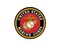 6" Round Cake - United States Marine Corps Emblem - Edible Cake or Cupcake Topper
